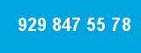 929 847 55 78 929 847 55 78